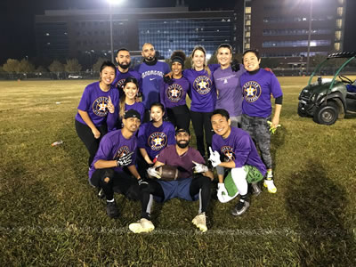 2019 Flag Football League Co-Rec Division Champs
