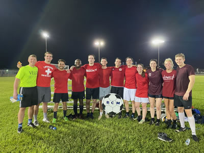 2019 Soccer League Co-Rec Division Champs