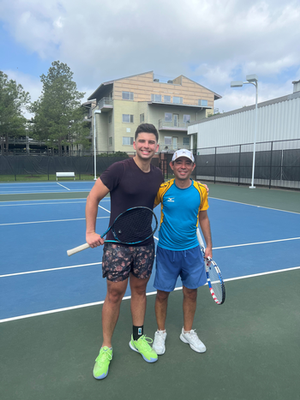 Spring 2022 Tennis League Champ: Dillon Humpal